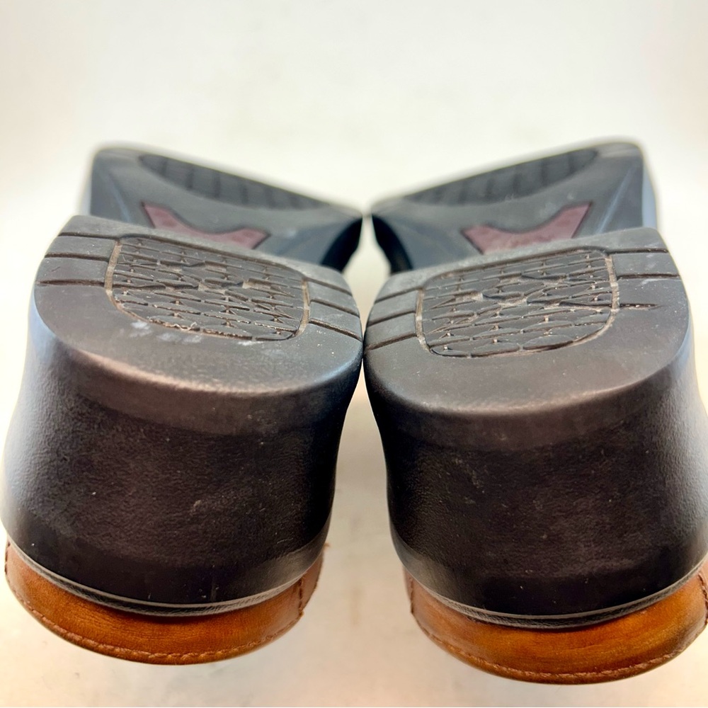 Ariat Brown Leather Mendocino Tassel 93897 Mules Clogs, Size 8.5 EU 39.5 - Picture 11 of 11